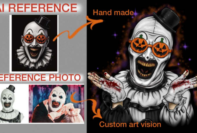 fix, retouch and improve your ai art or visual ideas